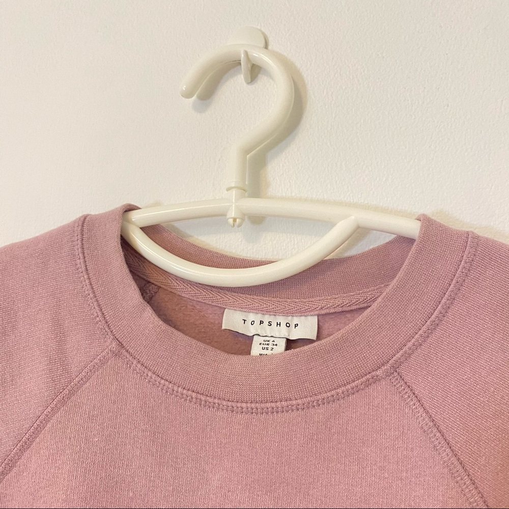topshop crew neck sweatshirt - Picture 2 of 4
